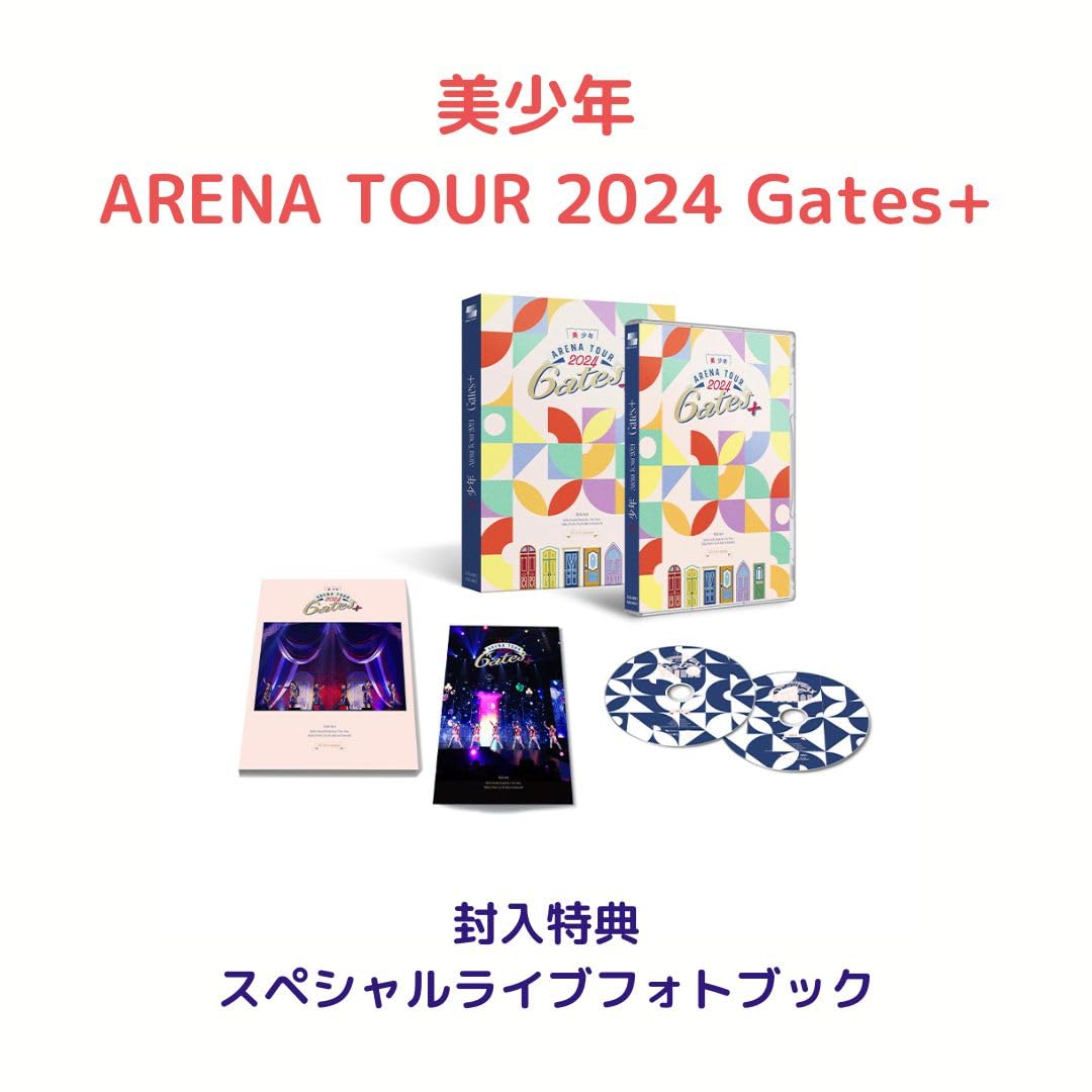 

Bishounen ARENA TOUR 2024 концертный фотобук Arena Tour Gate Gates Gates Gates+ (Специальное предложение включено) (Издание Blu-ray)