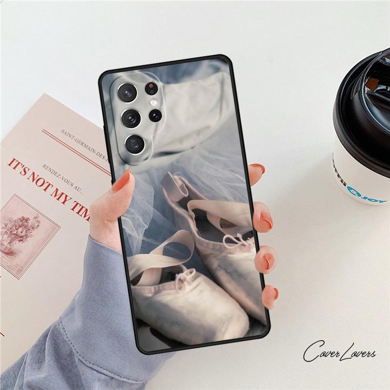 Ballerina Dance phone case For Samsung Galaxy S24 S25 S23 S22 Ultra Note 10 20 Plus S20 S21 FE Cover