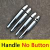 for Mazda 2 Demio Accessories Chrome Door Handle Luxury No Rust 2007-2014 2008 2009 2010 2011 2012 2013 Car Sticker Car Styling
