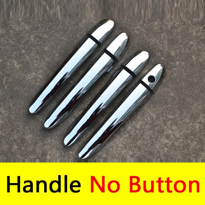 for Mazda 2 Demio Accessories Chrome Door Handle Luxury No Rust 2007-2014 2008 2009 2010 2011 2012 2013 Car Sticker Car Styling