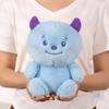 Cute Bear Plush Toy for Kids Girls Soft Toy Bear Plushies Birthday Gifts Smiling Blue Monster Toy Office Ornaments