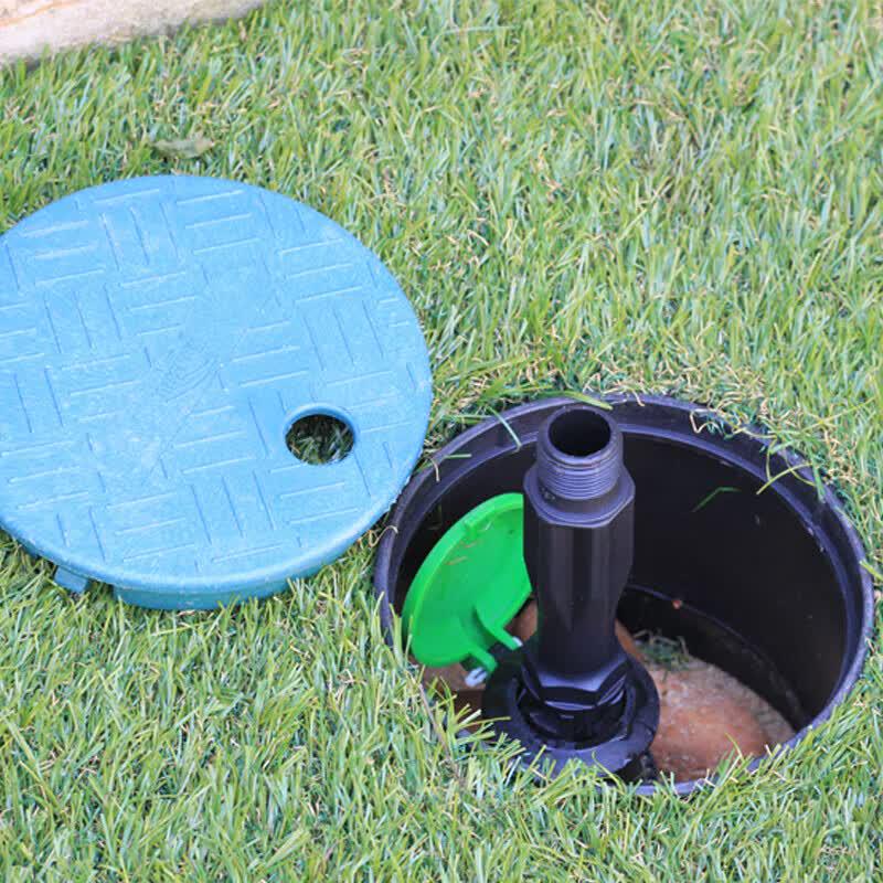 Ground Insert Water Valve Set with Pickup Rod