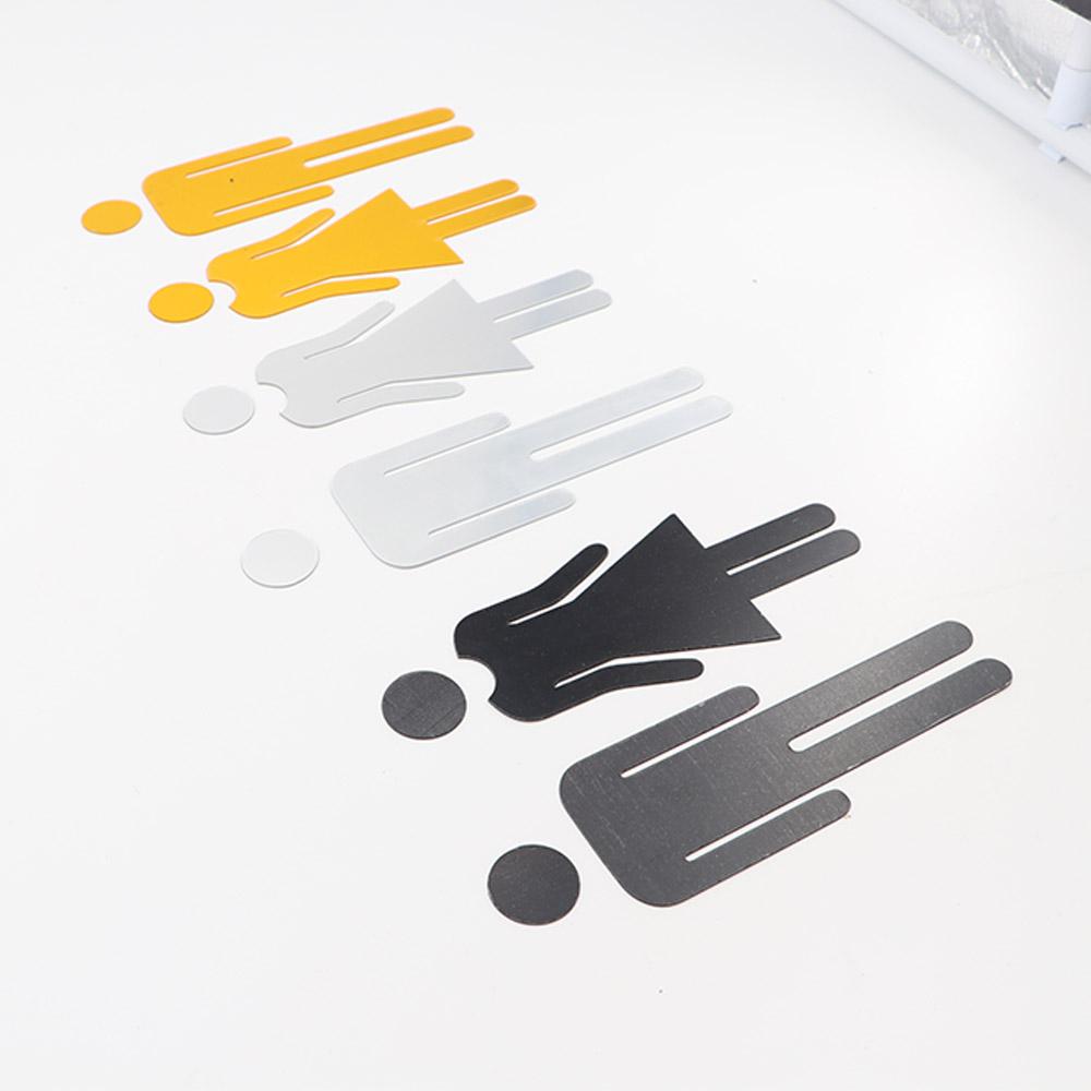 Wc Door Washroom Sign Women Symbol Hotel Restaurant Signage Toilet Sticker Signboard Toilet Symbol