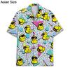 Retro 80s Pop Art Hawaiian Shirt 2025 Neon Cassette Skateboard Headphone Shirt, Vintage 90s Party Button-Up Summer Unisex Shirts