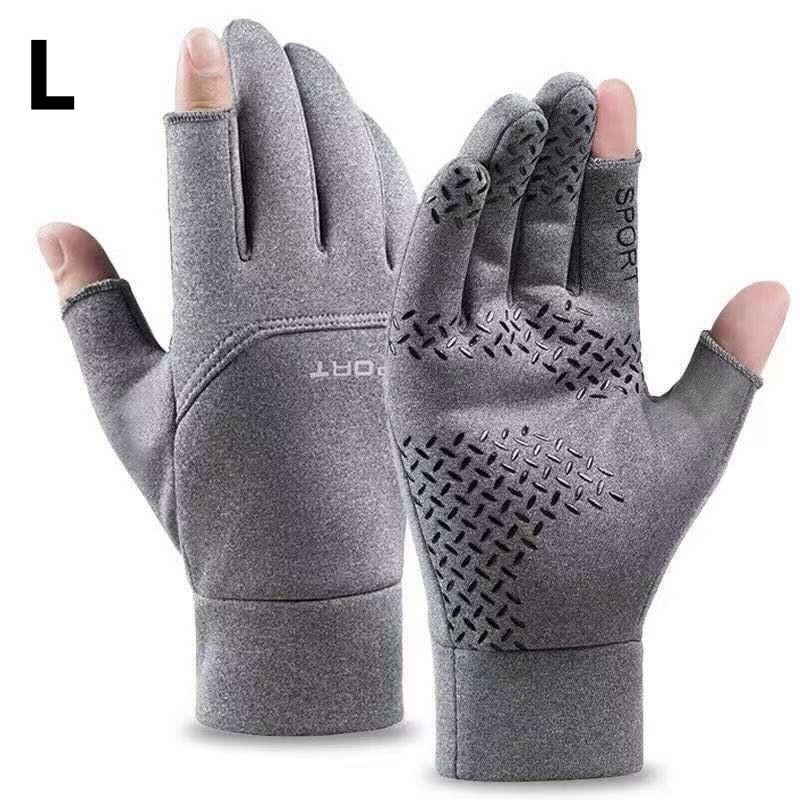 

HOT Autumn Winter Outdoor Cycling Gloves Gym Fitness Sports Running Warm Touch Screen Nonslip Gloves Motorcycle Gloves Men Black