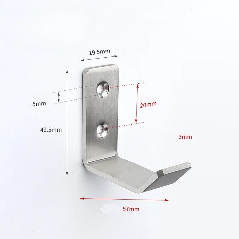 Motorcycle Helmet Wall Mount Hook Racks Steel Multipurpose Hook Hanger Home Luggage Jacket Holders Kitchen Cabinet Shelf Hooks