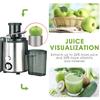 Electric Juicer 400W Stainless Steel Centrifugal Fresh Juice Machine Easy To Clean and Anti-Drip 3 Speeds Fruit Vegetable Juicer