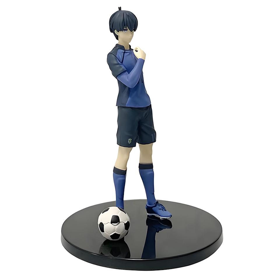 Hot Bluelock Figures Meguru Bachira Isagi Yoichi Action Figures Blue Lock Action Figures PVc Anime Model Collection Toys Gifts