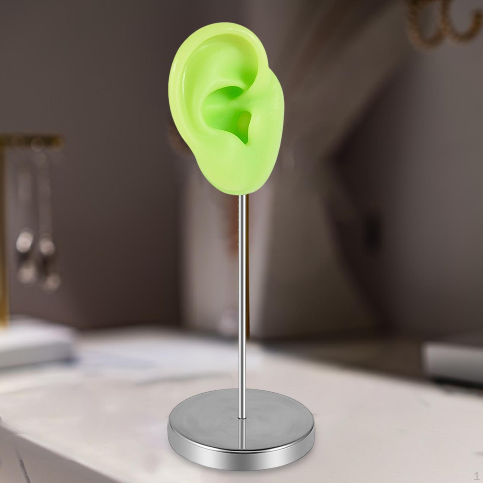 

Силиконовая модель уха, подставка для сережек, держатель для ювелирных изделий, органайзер для фотовыставок Right