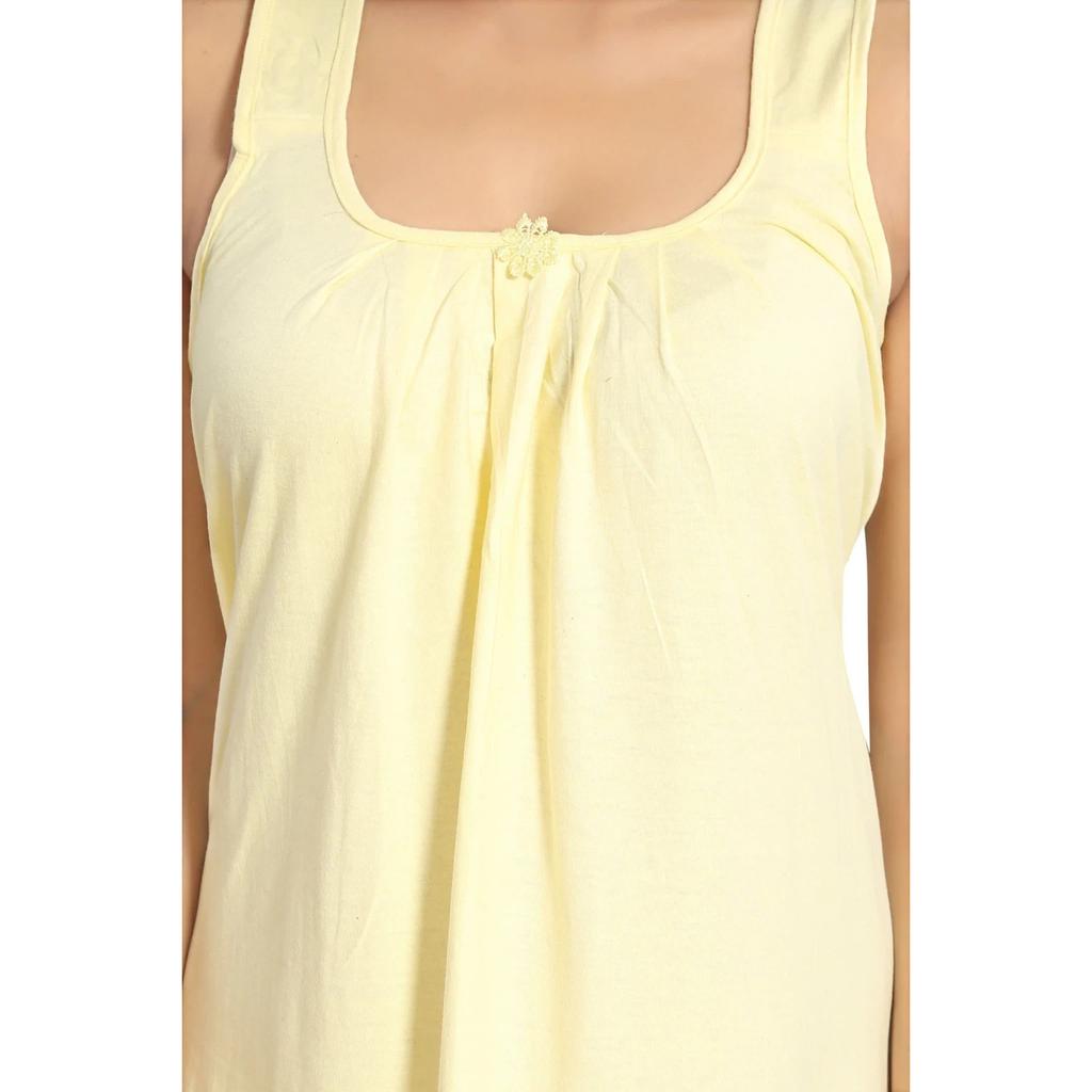 Women Nightwear Cotton Nighty Indian Sumer Sleepwear Night Maxi Gown Dress