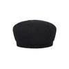 VARZAR Epoxy Stud See-Through Beret Black