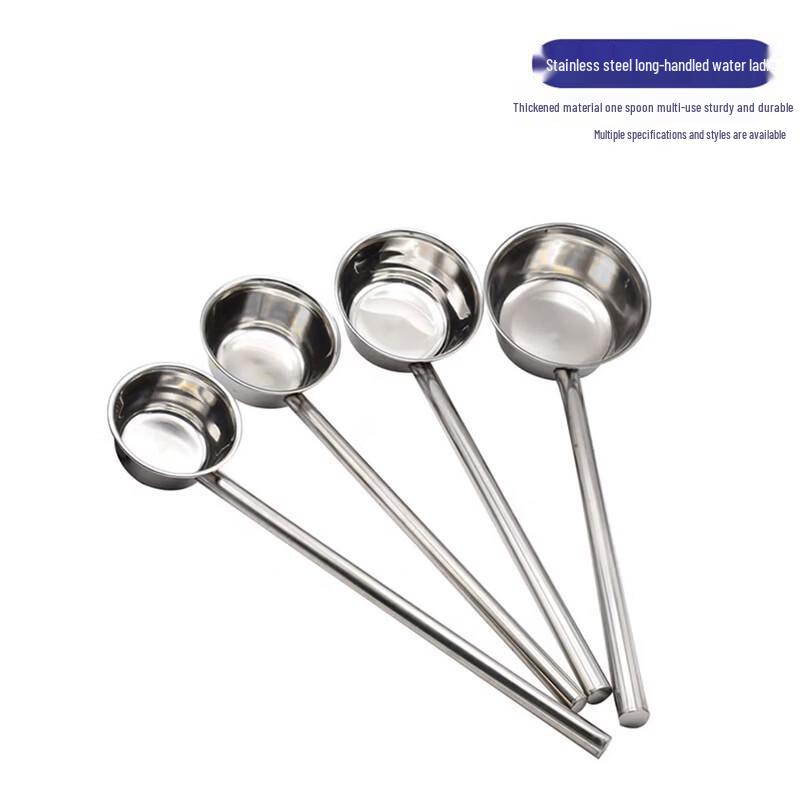 

Jiegengyao Commercial Stainless Steel Long Handle Ladle