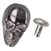 10 ks Kovové Kovové Lebka Nýty Cvočky Punk Hlava Tašky