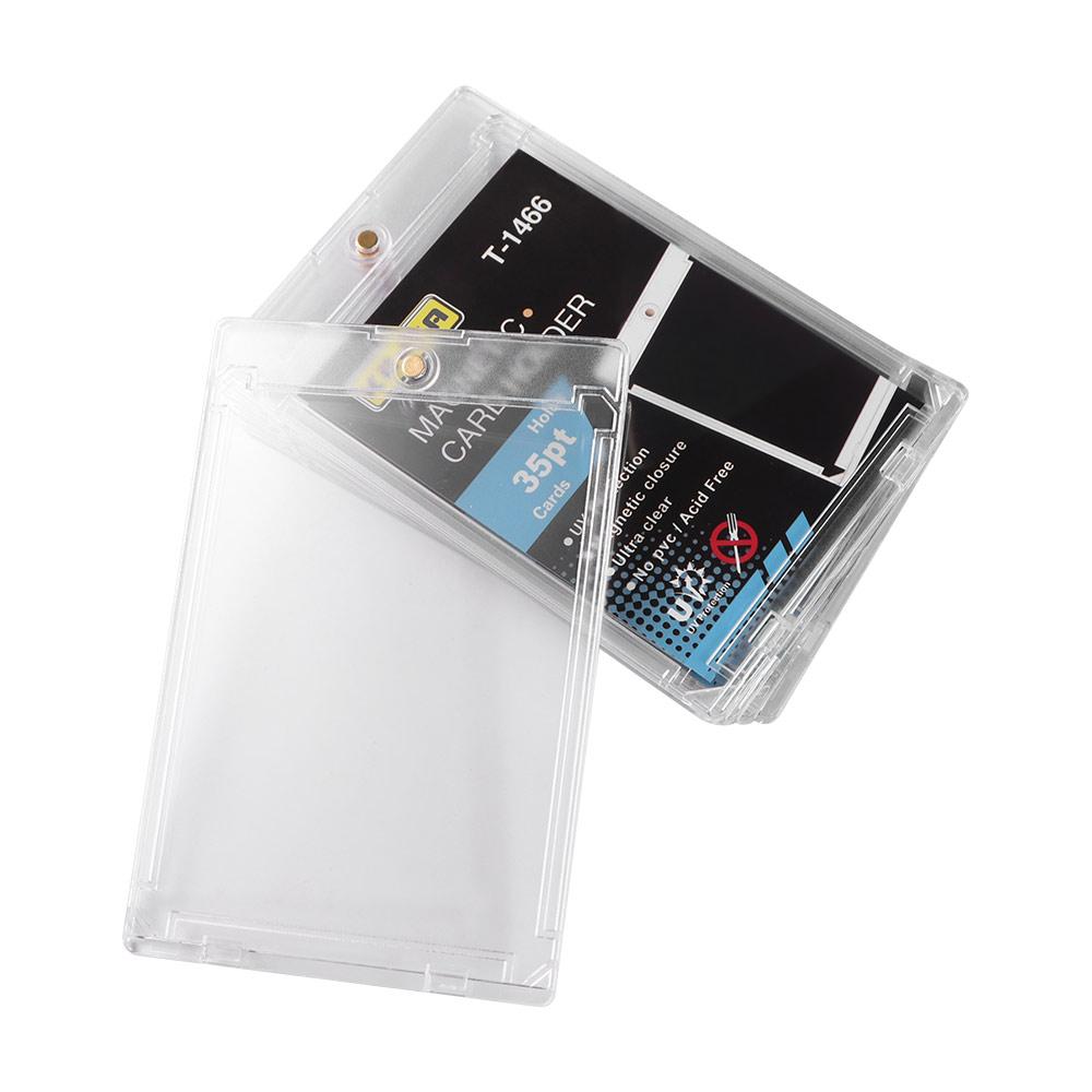 5Pcs Hard Plastic Material Idol Photo Cards Protector Players Collection