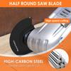 Multi Tools Blades Oscillating Saw Blade High Carbon Steel Multi-Function Semicircle Straight Renovator Cutter Blade Wood Cuttin
