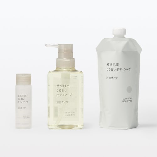 MUJI Moisturizing Body Soap for Sensitive Skin Liquid Type (Refill) 340mL 83451547