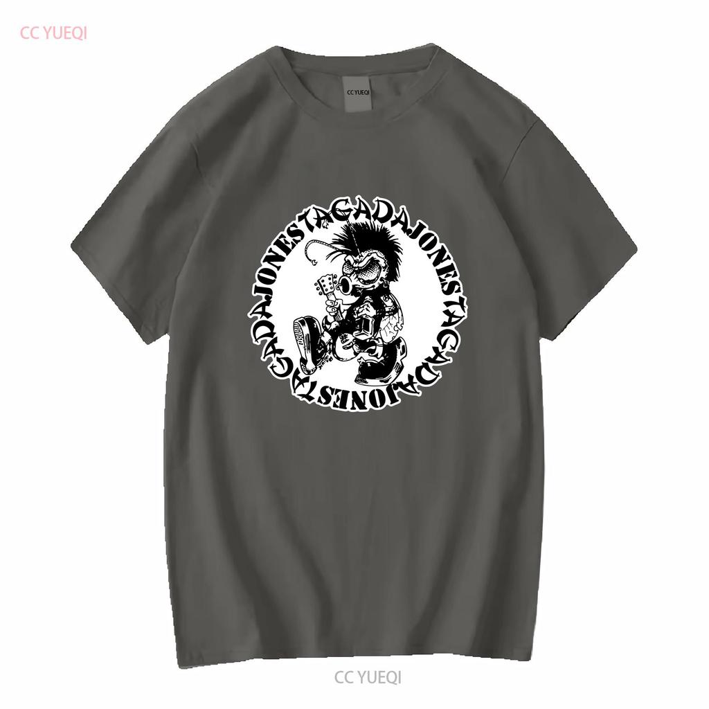 TAGADA JONES T Shirt Band Hardcore Anarcho Punk Rock Long or Short Sleeves Vintage Washed Comfortable Unisex Homme Soft