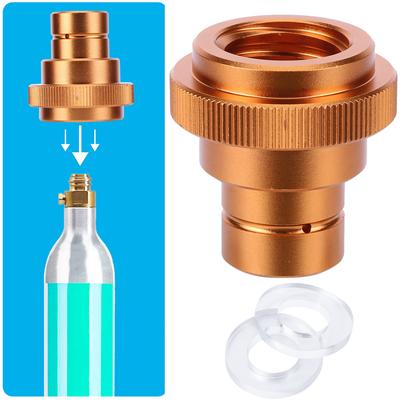 CO2 Quick Connect Adapter Quick Disconnect for Sodastream DUO Terra Art Soda Machine To Bubbler Tr21-4 Cylinder Tank Convertor