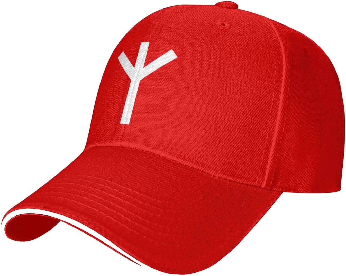 Symbol Baseball Cap Polyester Adjustable Snapback Hat Outdoor Four Seasons Unisex One Size