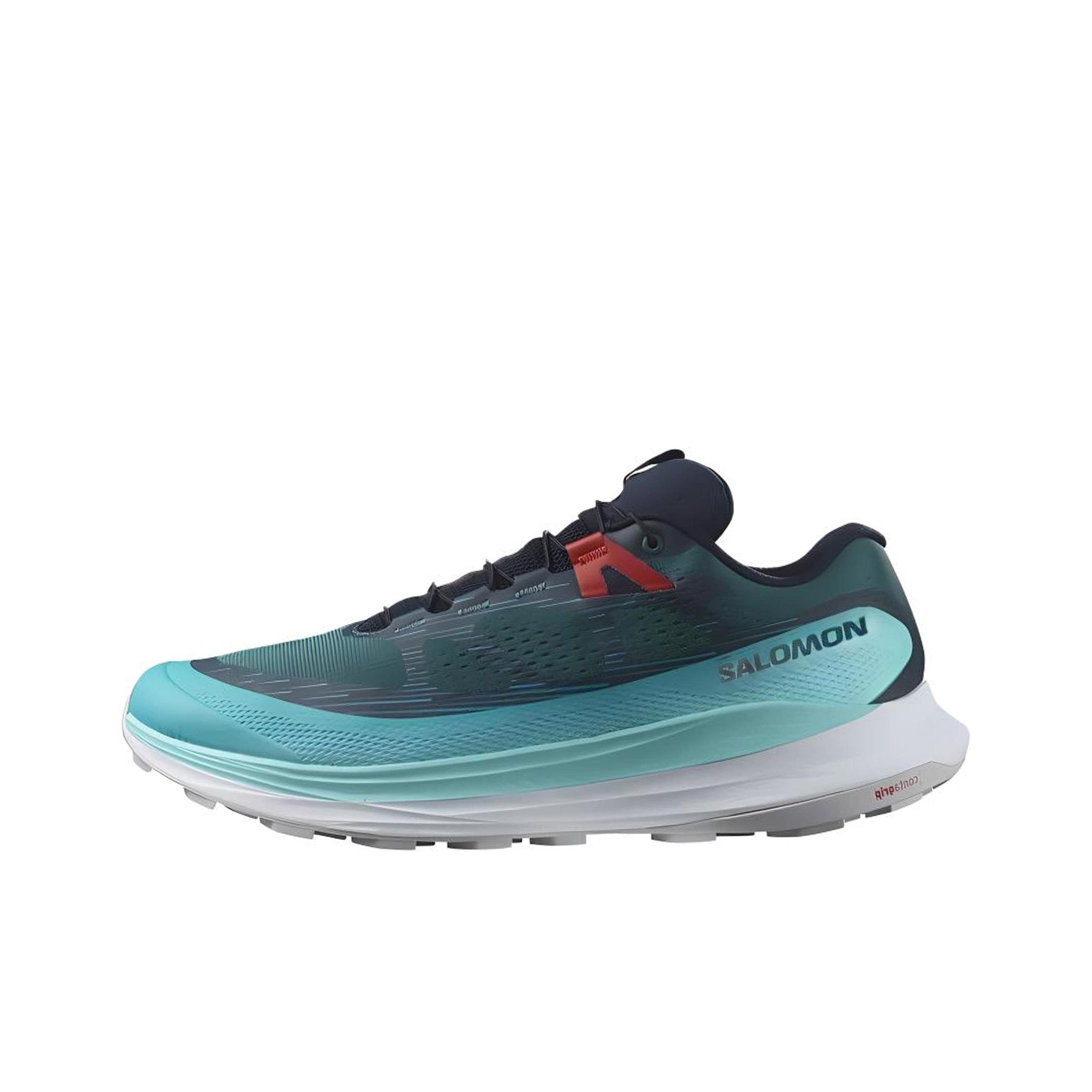 Salomon Ultra Glide 2 Atlantic Deep Мужские кроссовки Синий Сине-Сияющий Огненно-Красный L47042500 44