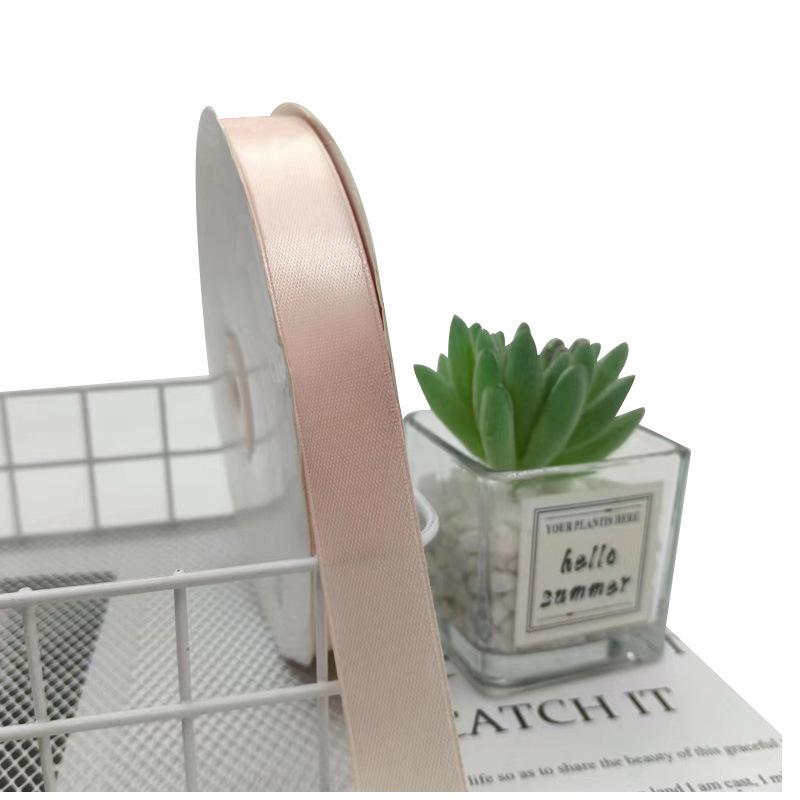 "95-Yard Solid Color Ribbon for Gift Wrapping, Cake Decor, Clothing Accessories, and Flower/Fruit Packaging - 2 Cm Width"