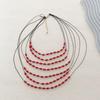 Bohemian Personality Retro Style, Multi-layer Beading, Stacked with Long Necklaces, Temperament and Versatile Women's Style