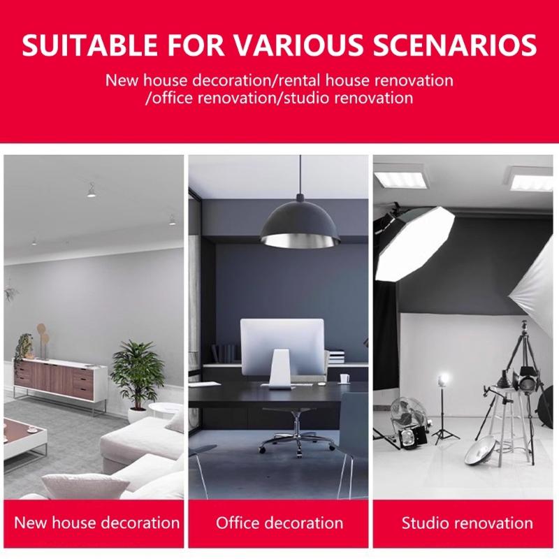 4 Zoll Kunststoff-Farbwanne für Wand Kleine Fläche Pinselarbeiten Leicht zu Reinigen und Aufzubewahren DIY-Enthusiasten und Heimdekorateure