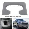 Center Console Cup Holder Pad Armrest Lid Cover Gray Fit for Ford 2004?2014