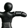 Small Robot Desk Toy 3D Printed Articulated Figure, Movable Joints Figurine, Compact Decompression Office Fidget for Kids Adults, Stress Relief
