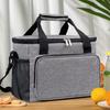 Insulated Lunch Bag with Adjustable Strap Large Capacity Cooler Tote Water-Resistant Bento Lunch Bag for Outdoor Camping Picnic Travel