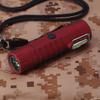 Outdoor Waterproof USB Charge Portable Lighter LED Flashlight Camping Torch Lamp
