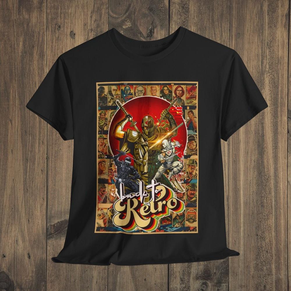 

Classic Cartoon Shirt, Unisex Tee, Cartoon T-Shirt, 80 s Retro Geek Gift 4XL