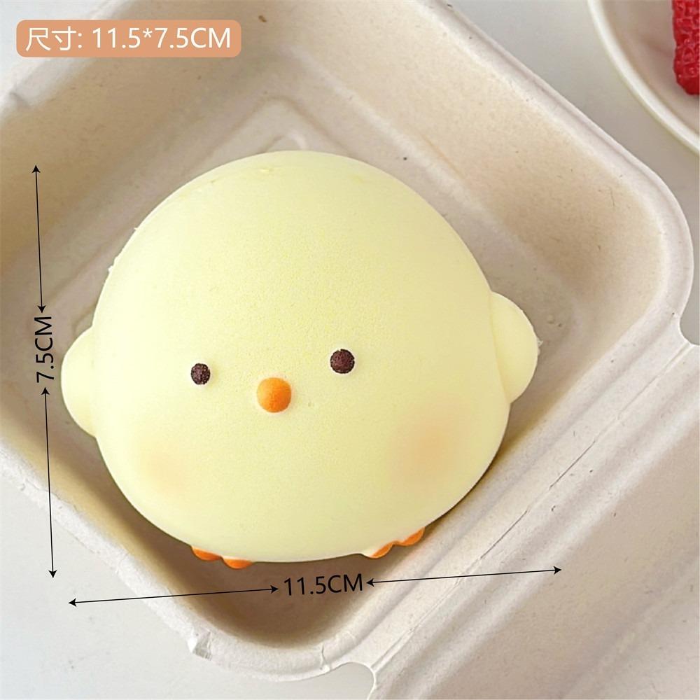 Jucării Squeeze Fidget Drăguțe cu Pâine, cu Ridicare Lentă, Jucărie Mochi Squishy Amuzantă pentru Ameliorarea Stresului, Anti-stres, de Strâns, pentru Copii și Adulți