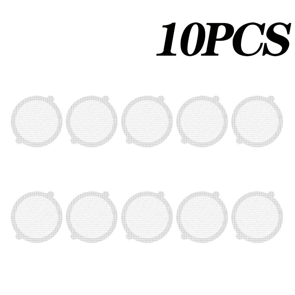 5/50m Cutable Shower Drain Hair Catcher Self-Adhesive Floor Drain Stickers Disposable Mesh Sink Strainer Filter for Bathroom