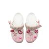 Crocs Classic Platform Clog EVA Corner Meets Love Beach Girl School Style Hole Shoes Unisex Pink