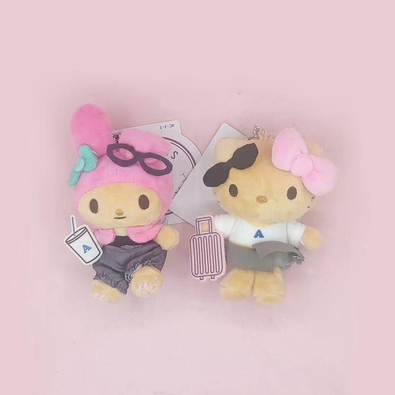 Melodie Plush Toy With Black Suitcase Shape For Girls Collection Gift