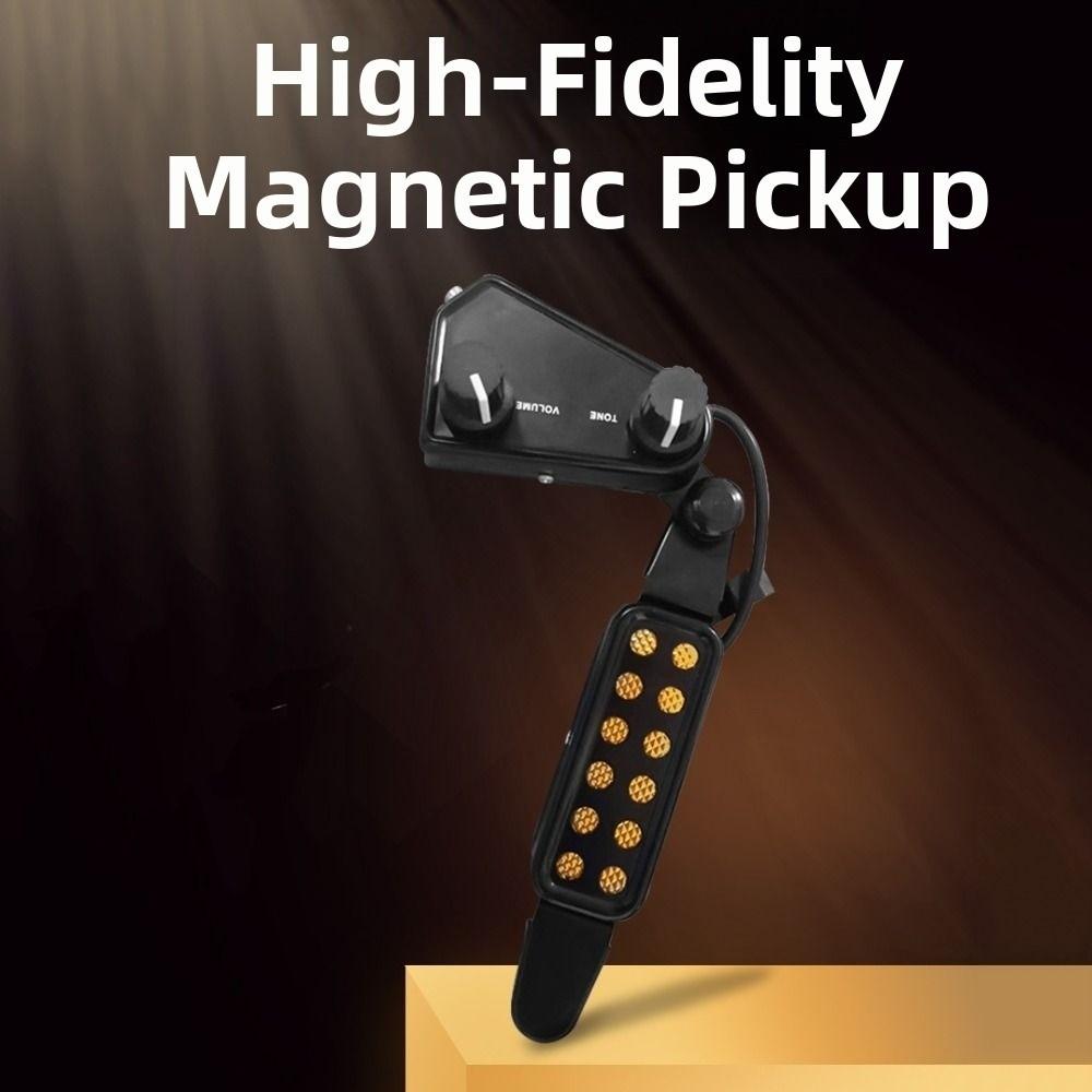 12-Hole Design Acoustic Guitar Pickup Tone Knobs Guitar Amplifier Guitar Transducer  Home Recording