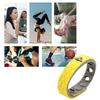 Silicone Bracelet Ultralight Waterproof Non-Fading Adjustable Comfortable to Wear Protective Flexible Unisex Anti-static Silicone Sports Bracelet