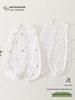 Newborn Summer Cotton Gauze Air Conditioning Suit: One-Piece Pajamas with Belly Protection