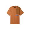 T Shirts Men's Brown Crew Neck Moderate Straight Fit DM3216-220