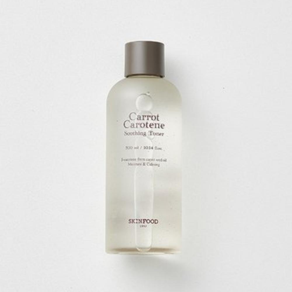 SKINFOOD Carrot Carotene Soothing Toner 300ml, Deep Hydration & Skin Relief, K-Beauty
