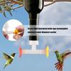 6PCS Hummingbird Feeders Tube Set Leak Resistant Tapered Stopper Flower Tip Feeders Nozzles for Outdoor Garden Yard Use