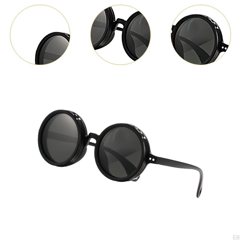 Adjustable Polarized Sunglasses Sun Protection for Camping Women Men Fishing Style A