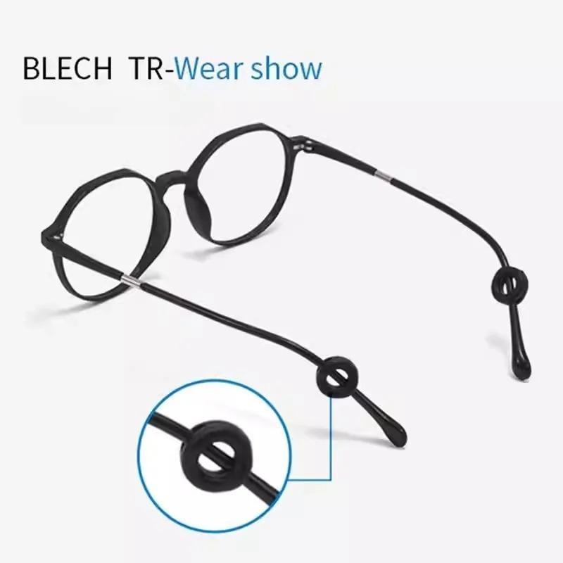 Silicone Anti Slip Ear Hooks for Eyeglasses Round Design Nose Pad Cushions Comfort Upgrade