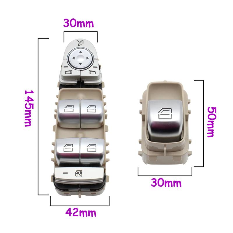 Car Power Electric Window Lifter Switch For Mercedes BENZ C E GLC CLS Class W205 W253 W213 W257 C200 C260 C300 GLC260 205905681
