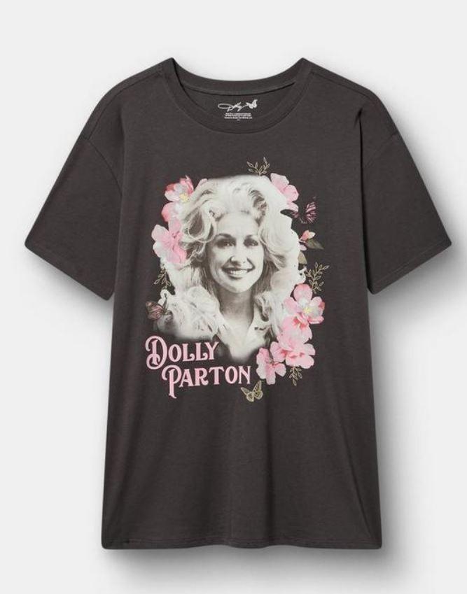 Schönes Dolly Parton Sängerin alle Größen Schwarzes T-Shirt Unisex Baumwolle SEG_1146