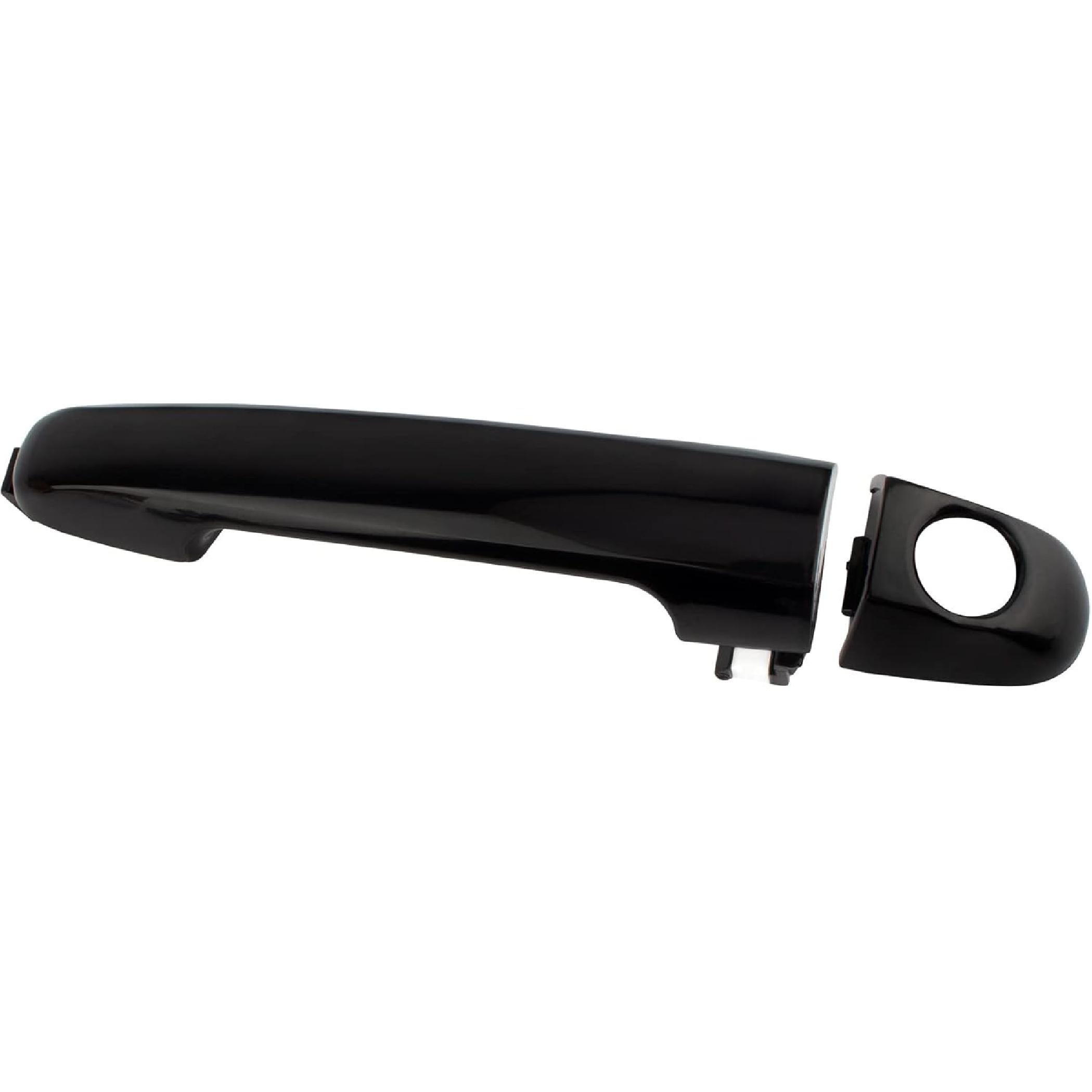 

BOXI Front Left or Right Side Outer Exterior Door Handle with Keyhole Fit for Hyundai Elantra 2006-2012 2.0L l4 / Smooth Black / 80698 82652-2H000