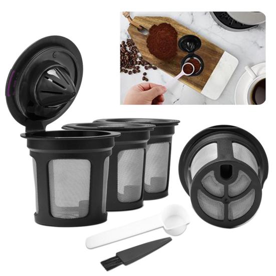 

6шт многоразовые фильтрующие капсульные чашки для кофе аксессуары Keurig для чашки K