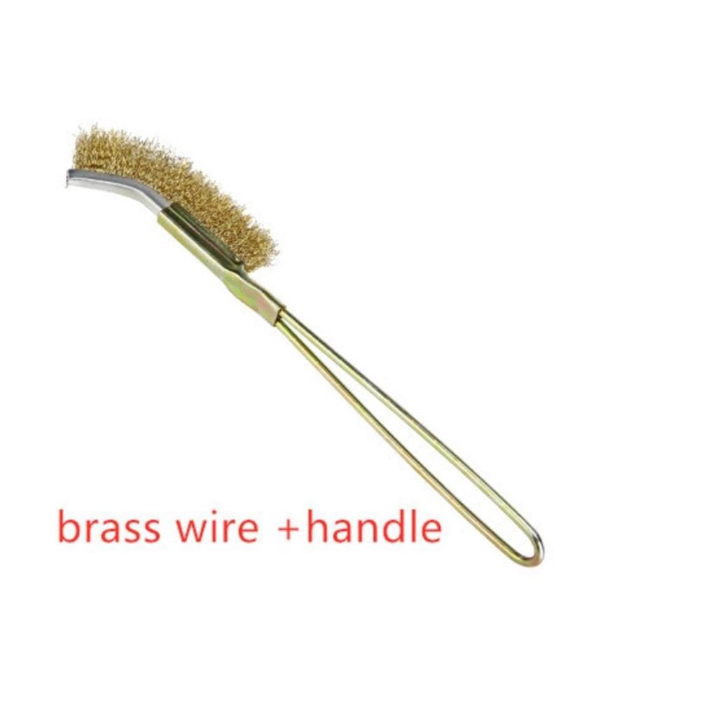 

Practicall Top Exquisite 1pcs Brush Wire Light Scrubbing Mini Polish Remover Steel Brushes Accessories Brand New