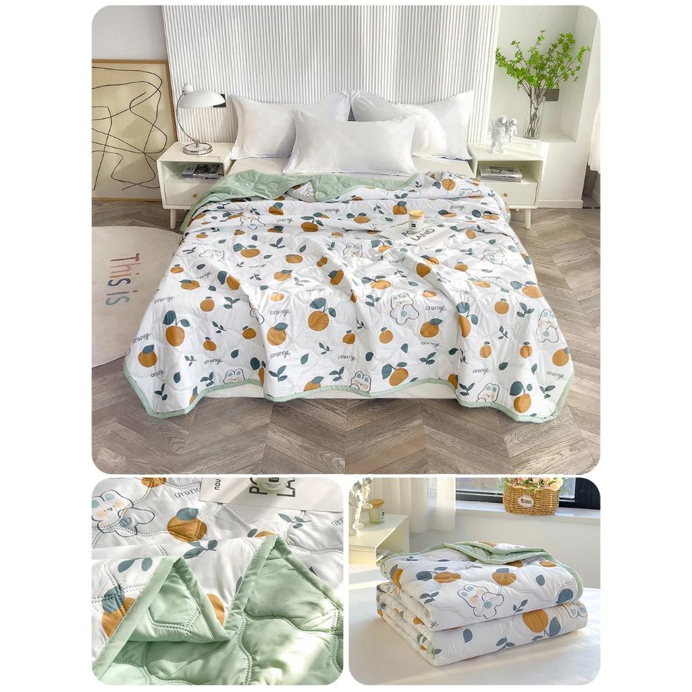 

Летнее одеяло, одеяло с кондиционером, простыня, стеганое милое одеяло, двуспальная односпальная кровать 200cmx225cm&Just Quilt No Pillow